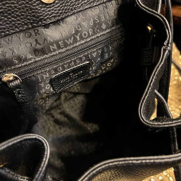 Kate Spade Black Pebbled Leather Backpack - Picture 11 of 11